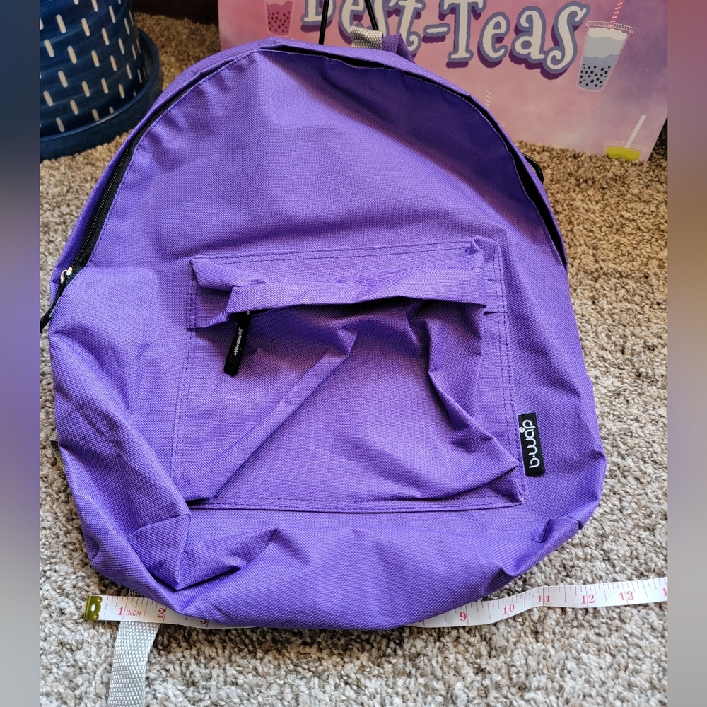 Purple backpack - Picture 4 of 6